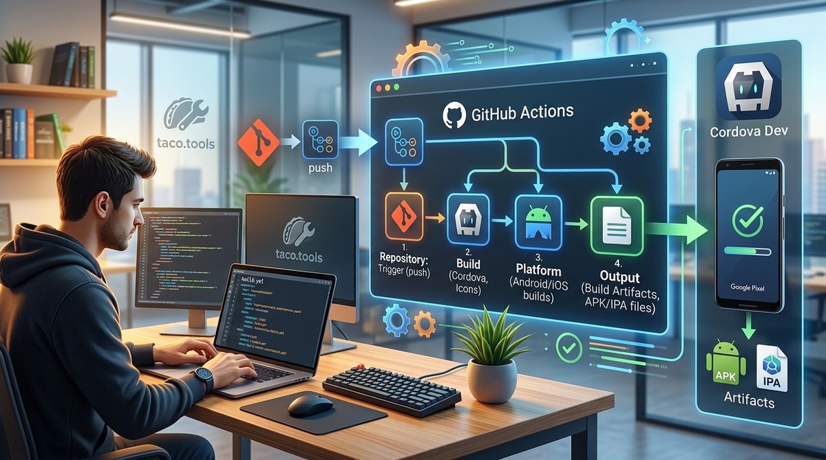 How to Automate Cordova Builds with GitHub Actions