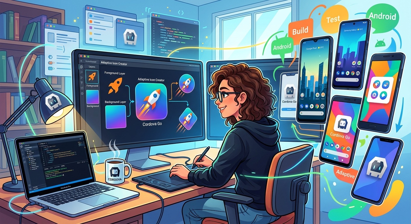 Getting Your Cordova App Icons Right for Android Adaptive Display
